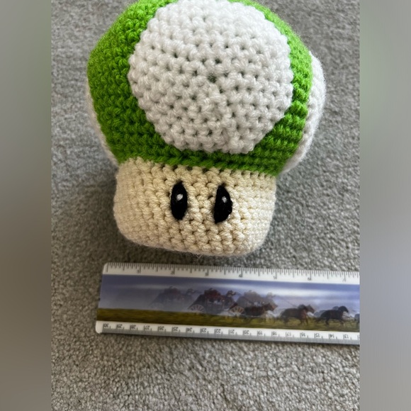 Bestseller Hand Crocheted Super Mario Mushrooms! RESTOCKED - Picture 8 of 14